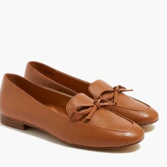 J. Crew Shoes - NWOT J. Crew Women's Brown Leather Loafers Size Nine (9)